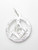 Masonic sterling silver charm .925 x 1 Masons Charms Mason Pendants additional view
