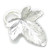 Leaf sterling silver charm .925 Leaves charms