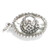 Ladies Hat sterling silver charm .925 Ladys Hats charms A1