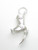 Cowboy boot sterling silver opening charm .925 Cowgirl boots charms detail
