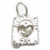Greeting Card sterling silver opening charm .925 x 1 Greetings Cards