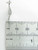 Birth Certificate charm sterling silver charm .925 New born charms side view