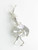 Can Can Dancer sterling silver charm .925 x 1 Dancing Girls charms additional view