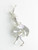 Can Can Dancer sterling silver charm .925 Dancing Girls charms additional view