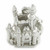 Fairy Castle opening sterling silver charm .925 x1 Princess Castles Charms