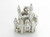 Fairy Castle opening sterling silver charm .925 Princess Castles Charms extra view