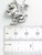 Lion sterling silver pendant .925 Leo Lions Zodiac pendants detail