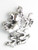 Lion sterling silver pendant .925 Leo Lions Zodiac pendants additional view