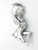 Virgo sterling silver pendant .925 Zodiacs Pendants extra view