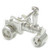 Steam Roller small sterling silver charm .925 Big Vehicle charms
