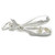 Jonah In Whale sterling silver charm .925 x 1 Whales charms