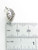 William Shakespeare Head sterling silver charm .925 England charms side view