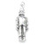 Frankenstein Monster sterling silver charm .925 x 1 Horror charms