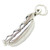 Hot Dog sterling silver charm .925 x 1 Fast Food Hotdog Hotdogs charms