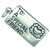 Special Friend sterling silver charm with a kiss on the reverse .925 x1