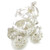 Cinderella Coach opening sterling silver charm .925 Carriage charms