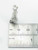 Victorian Lady sterling silver charm .925 Victorians charms detail