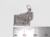 Driver License sterling silver charm .925 Driving license charms detail