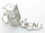 Opening Cottage sterling silver charm .925 Cottages charms alternate view