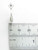 Its A Boy Heart sterling silver charm .925 charm Newborn babies boys side view