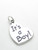 Its A Boy Heart sterling silver charm .925 charm Newborn babies boys additional view