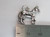 Donkey Mule 2D sterling silver charm .925 Donkeys and Mules detail