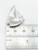 Yacht opening sterling silver charm .925 x 1 Boats and Yachts charms size example