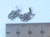 Angel sterling silver charm - Pendant .925 Angels charms Pendants size example