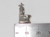 Toilet sterling silver charm .925 latrine john dunny lavatory charms side view