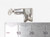 Toilet sterling silver charm .925 latrine john dunny lavatory charms detail