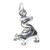Skunk sterling silver charm .925 x 1 Skunks charms