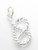Knot in Rope sterling silver charm .925 x 1 Love Knots Memory charms additional view