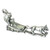 Dog Sled sterling silver charm .925 x 1 Dogs Sledge Sleds charms
