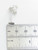 Palm tree sterling silver charm .925 Palms Trees charms size example