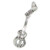 Bass Guitar sterling silver charm Music .925 Guitars charms