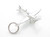 Spitfire sterling silver charm .925 Spitfires planes Aircraft charms alternate view