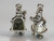 Old King Cole sterling silver charm .925 Nursery rhyme charms alternate view