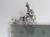 Mother Goose sterling silver charm .925 Nursery rhyme charms size example