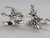 Mother Goose sterling silver charm .925 x 1 Nursery rhyme charms image 9