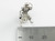 Little Miss Muffet sterling silver charm .925 Nursery rhyme charms additional view