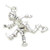 Jack Be Nimble sterling silver charm .925 x 1 Nursery rhyme charms