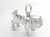 Bulldog sterling silver charm .925 x 1 Bulldog Dogs charms image 6