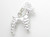 Poodle Dog sterling silver charm .925 x 1 Poodles Dogs charms A image 6