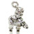 Hey Diddle Diddle sterling silver charm .925 Nursery Rhyme charms