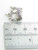 Rock a Bye Baby in a cradle sterling silver charm .925 charms size example