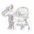 Scottie Scotty dog sterling silver charm .925 Scotts dogs charms