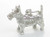 Scottie Scotty dog sterling silver charm .925 Scotts dogs charms alternate view