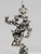 Crooked Man sterling silver charm .925 Nursery rhyme charms alternate view