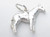 Horse sterling silver charm .925 x 1 Horses charms I1 image 6