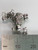 Poodle Dog sterling silver charm .925 Poodles Dogs charms detail